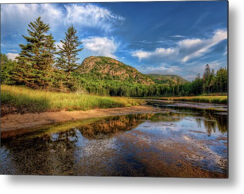 Acadia National Park Metal Print featuring the photograph Acadia img a6900 by Greg Hartford