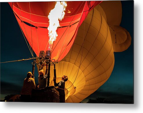 Balloon Metal Print featuring the digital art Afterglow by Todd Tucker