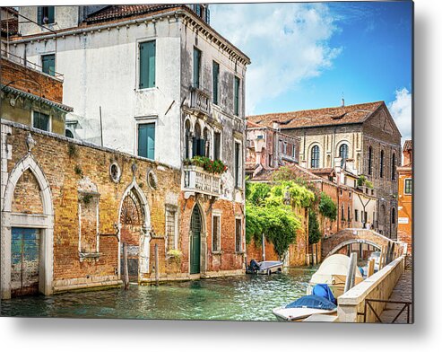 Venice Metal Print featuring the photograph Age of Venice by Marla Brown