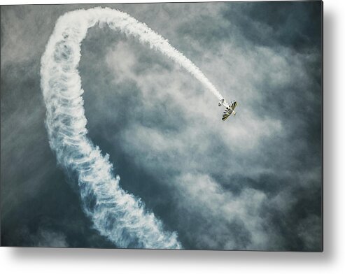 Yancho Sabev Photography Metal Print featuring the photograph Aircrafts #5 by Yancho Sabev Art