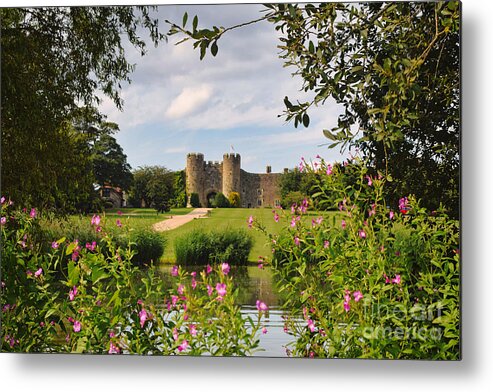 Amberley Metal Print featuring the photograph Amberley Castle, Arundel West Sussex, England by Abigail Diane Photography