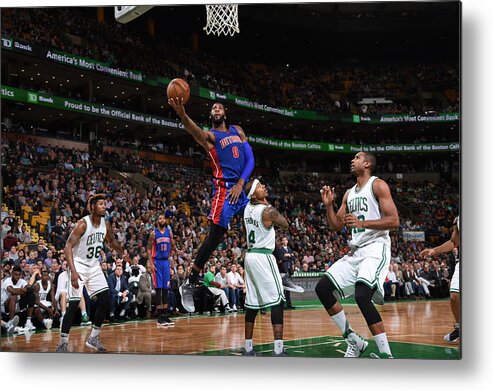 Andre Drummond Metal Print featuring the photograph Andre Drummond by Brian Babineau