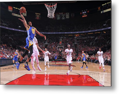 Playoffs Metal Print featuring the photograph Andre Iguodala by Sam Forencich