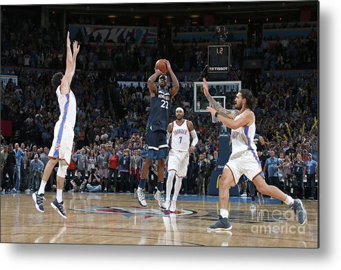 Nba Pro Basketball Metal Print featuring the photograph Andrew Wiggins by Layne Murdoch