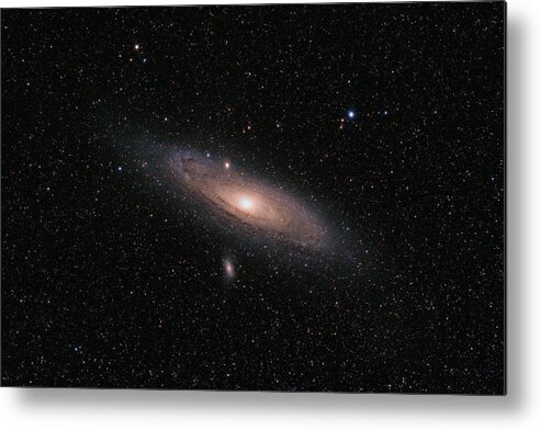 Night Metal Print featuring the photograph Andromeda Galaxy by Grant Twiss
