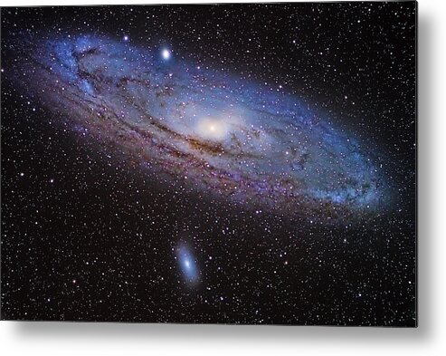 Andromeda Metal Print featuring the photograph Andromeda Galaxy by Ralf Rohner