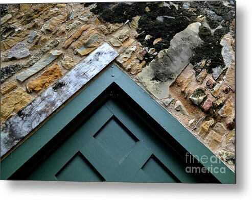 Door Photography Metal Print featuring the photograph Angular Perspective by Expressions By Stephanie
