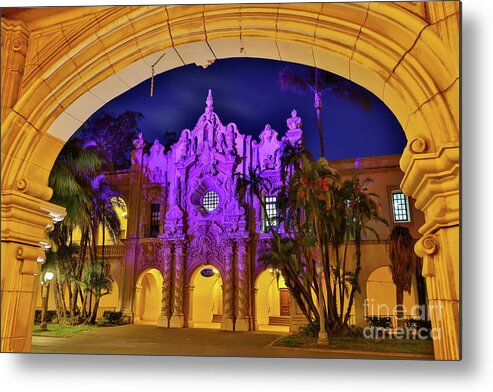 Balboa Park Metal Print featuring the photograph Archway to Balboa Park by Sam Antonio