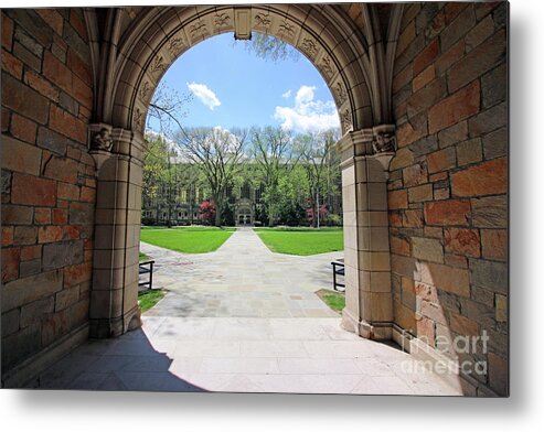 Archway Metal Print featuring the photograph Archway to Law Quadrangle University of Michigan 6146 by Jack Schultz