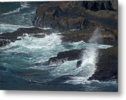 Ocean Metal Print featuring the photograph Avalon Peninsula by CR Courson
