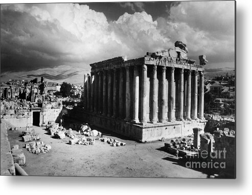 20th Century Metal Print featuring the photograph Baalbek, Lebanon by Granger