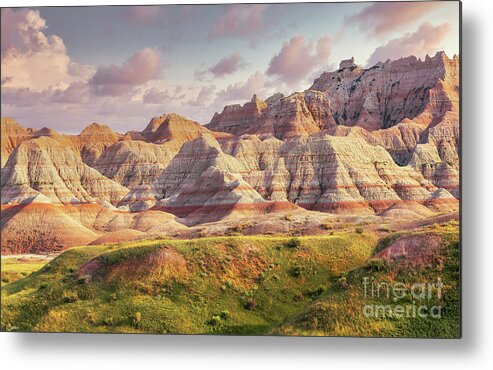 Badlands Metal Print featuring the photograph Bad Lands by Dheeraj Mutha