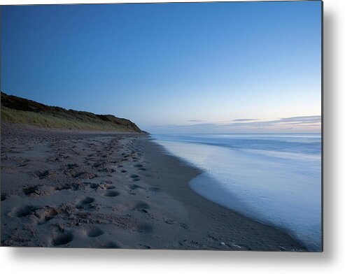 Ballynaclash Metal Print featuring the photograph Ballynaclash beach at dawn by Ian Middleton