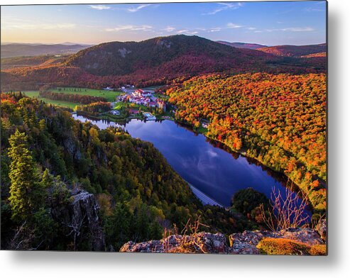 New Hampshire Metal Print featuring the photograph Balsams Sunset by White Mountain Images