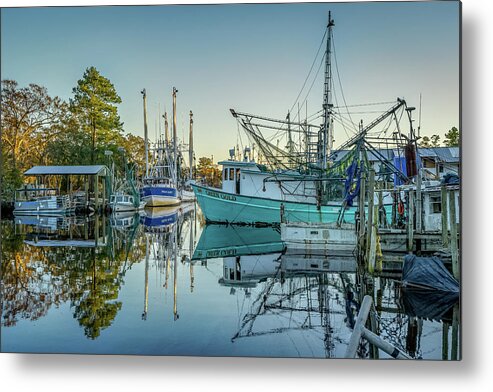 Bayou Metal Print featuring the photograph Bayou Afternoon, 12/29/20 by Brad Boland