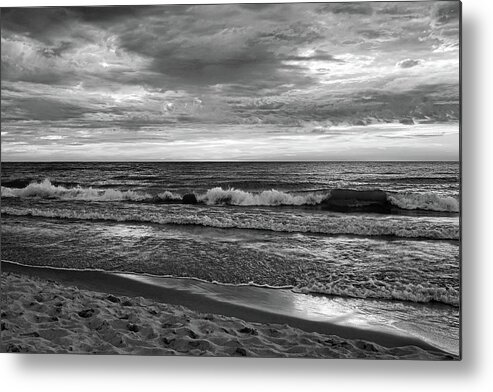 Lake Michigan Metal Print featuring the photograph Beach by Kathi Mirto