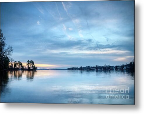 Lake Metal Print featuring the photograph Beautiful Ending To The Day by Amy Dundon