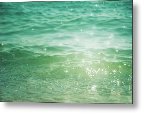 Ocean Metal Print featuring the photograph Beautiful Illusion by Violet Gray
