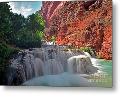 Beaver Falls Metal Print featuring the photograph Beaver Falls by Amazing Action Photo Video