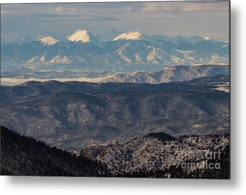 Sangre De Cristo Metal Print featuring the photograph Between Storms on the Sangre by Steven Krull