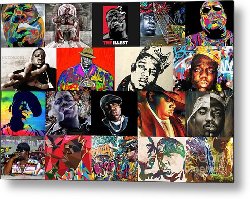 Hip Hop Legend Biggie Smalls Music Art Ready to Hang Wall Art 