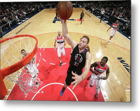 Nba Pro Basketball Metal Print featuring the photograph Blake Griffin by Ned Dishman