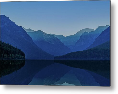 Yellowstone Metal Print featuring the photograph Blue Morning by Gary Felton