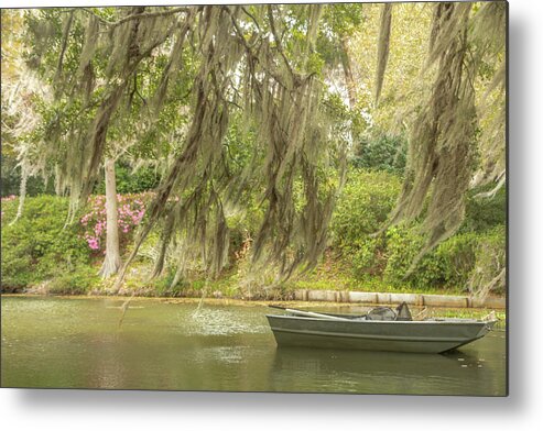 Boat Metal Print featuring the photograph Boat Afloat by Cindy Robinson