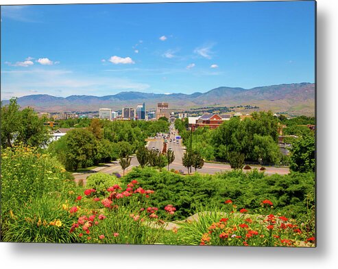Boise Metal Print featuring the photograph Boise, Idaho by Dart Humeston