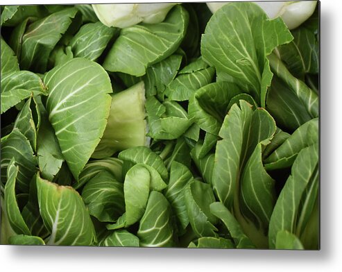 Vegetables Metal Print featuring the photograph Bok Choy by D Patrick Miller