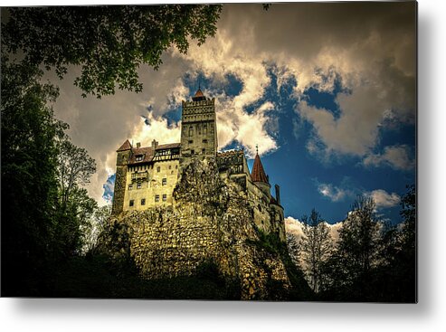 Bran Castle Metal Print featuring the photograph Bran Castle by Andrew Matwijec