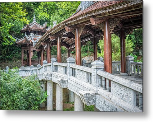 Vietnam Photography Metal Print featuring the photograph Bridge in Hue by Marla Brown