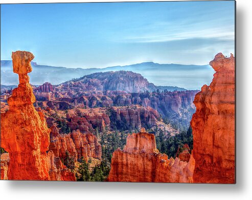 No People Metal Print featuring the photograph Bryce Canyon HDR Thors Hammer by Nathan Wasylewski