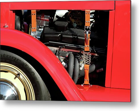 Car Metal Print featuring the photograph Buckle Up by Lens Art Photography By Larry Trager