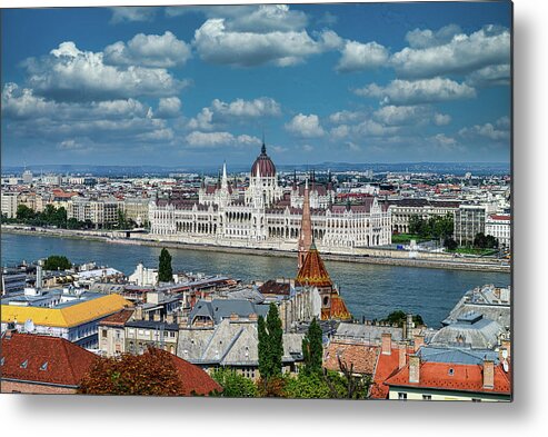 Budapest Metal Print featuring the photograph Budapest by John Johnson