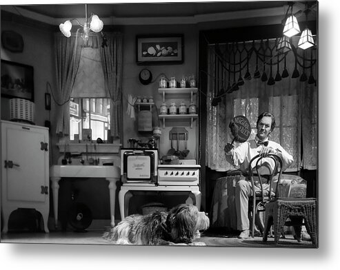 Carousel Of Progress Metal Print featuring the photograph Carousel of Progress Scene 4 by Mark Andrew Thomas