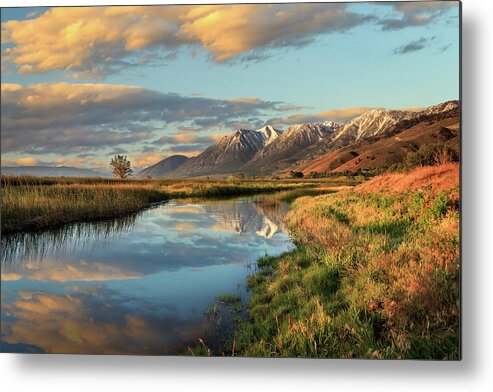 Carson Valley Metal Print featuring the photograph Carson Valley Sunrise by James Eddy