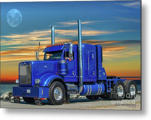 Big Rigs Metal Print featuring the photograph Catr0652-20 by Randy Harris