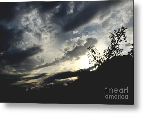 Sunset Photograph Metal Print featuring the photograph Changing Light by Expressions By Stephanie