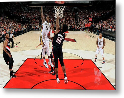 Cheick Diallo Metal Print featuring the photograph Cheick Diallo by Cameron Browne