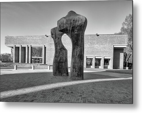 Library Metal Print featuring the photograph Cleo Rogers Memorial Library - Columbus, Indiana by Susan Rissi Tregoning