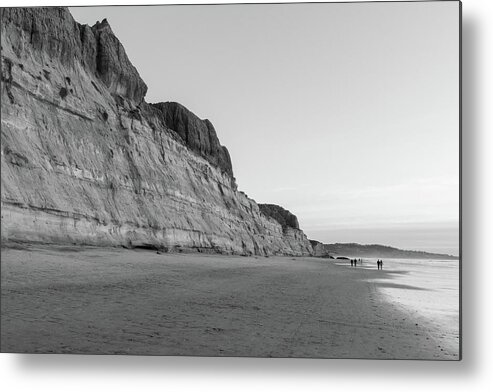 Torrey Pines Metal Print featuring the photograph Cliffs at Torrey Pines Beach by Scott Rackers