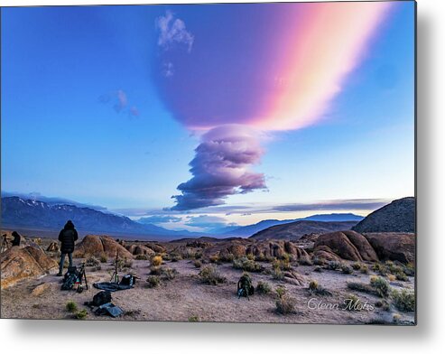 Desert Sunrise Metal Print featuring the photograph Coffee and Sunrise by GLENN Mohs