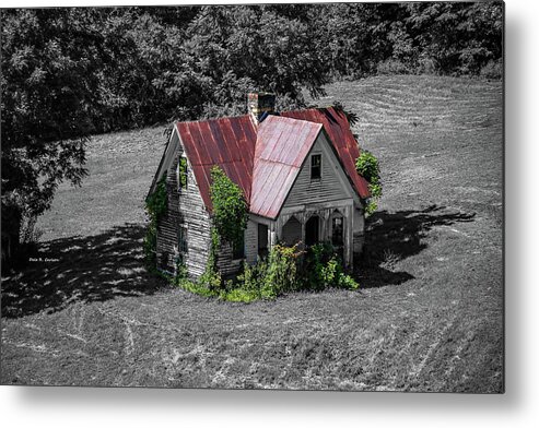 Old Houses Metal Print featuring the photograph Color of Time by Dale R Carlson