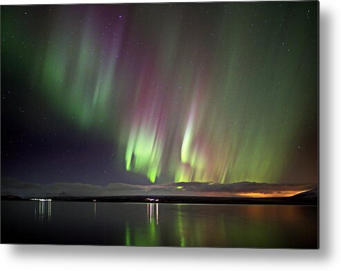 Iceland Metal Print featuring the photograph Cotton Candy Skies #2 by Christopher Mathews
