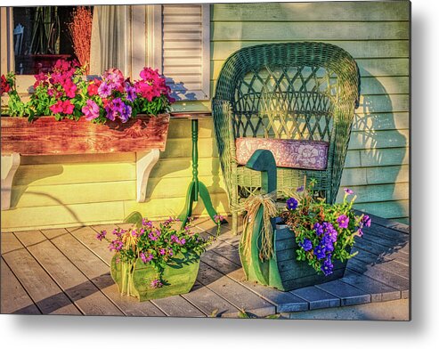 Country Metal Print featuring the photograph Country home by Tatiana Travelways