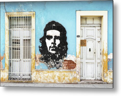 Photography Metal Print featuring the photograph Cuba Fuerte Collection - Cuban House by Philippe HUGONNARD