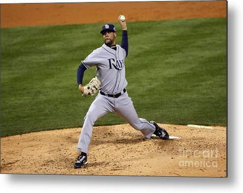 David Price Metal Print featuring the photograph David Price by Elsa