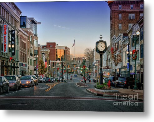 Christmas Metal Print featuring the photograph December Light by Neil Shapiro