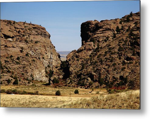 America Metal Print featuring the photograph Devils Gate - Wyoming 2008 by Frank Romeo